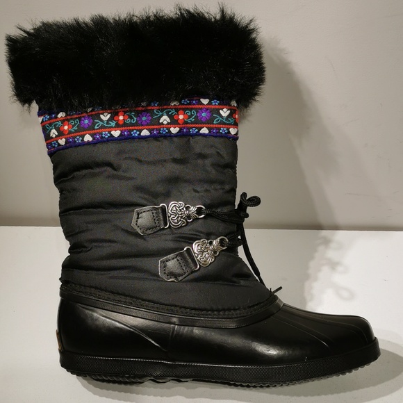 Vintage 90s SOREL Stockholm Winter Boots - Picture 2 of 11